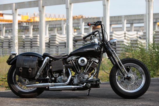 Customized Harley Davidson Vintage Motorcycles By Thunderbike