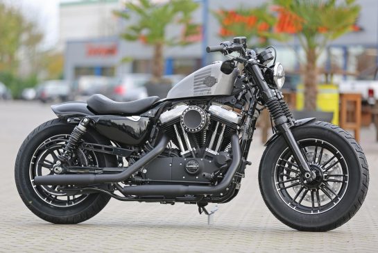 Customized Harley Davidson Sportster Forty Eight 48 Xl1200x By Thunderbike