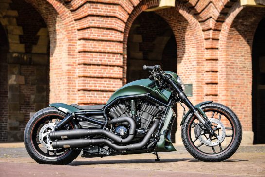 Harley-Davidson Rod motorcycles by