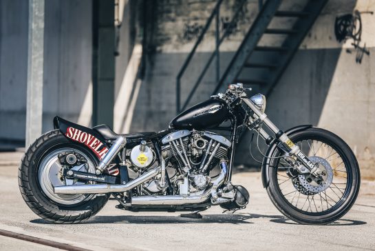 Customized Harley Davidson Motorcycles With Shovelhead Engine By Thunderbike