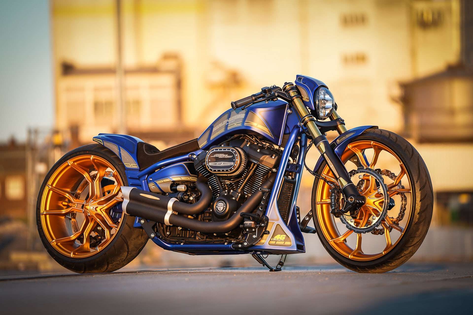 Thunderbike Mugello • H-D FXBRS Softail Breakout Custom Motorcycle