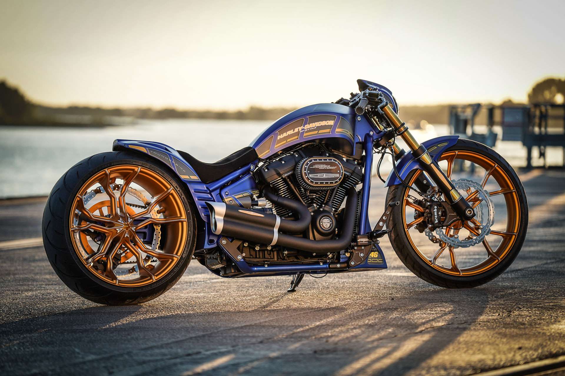 Thunderbike Mugello • H-D FXBRS Softail Breakout Custom Motorcycle