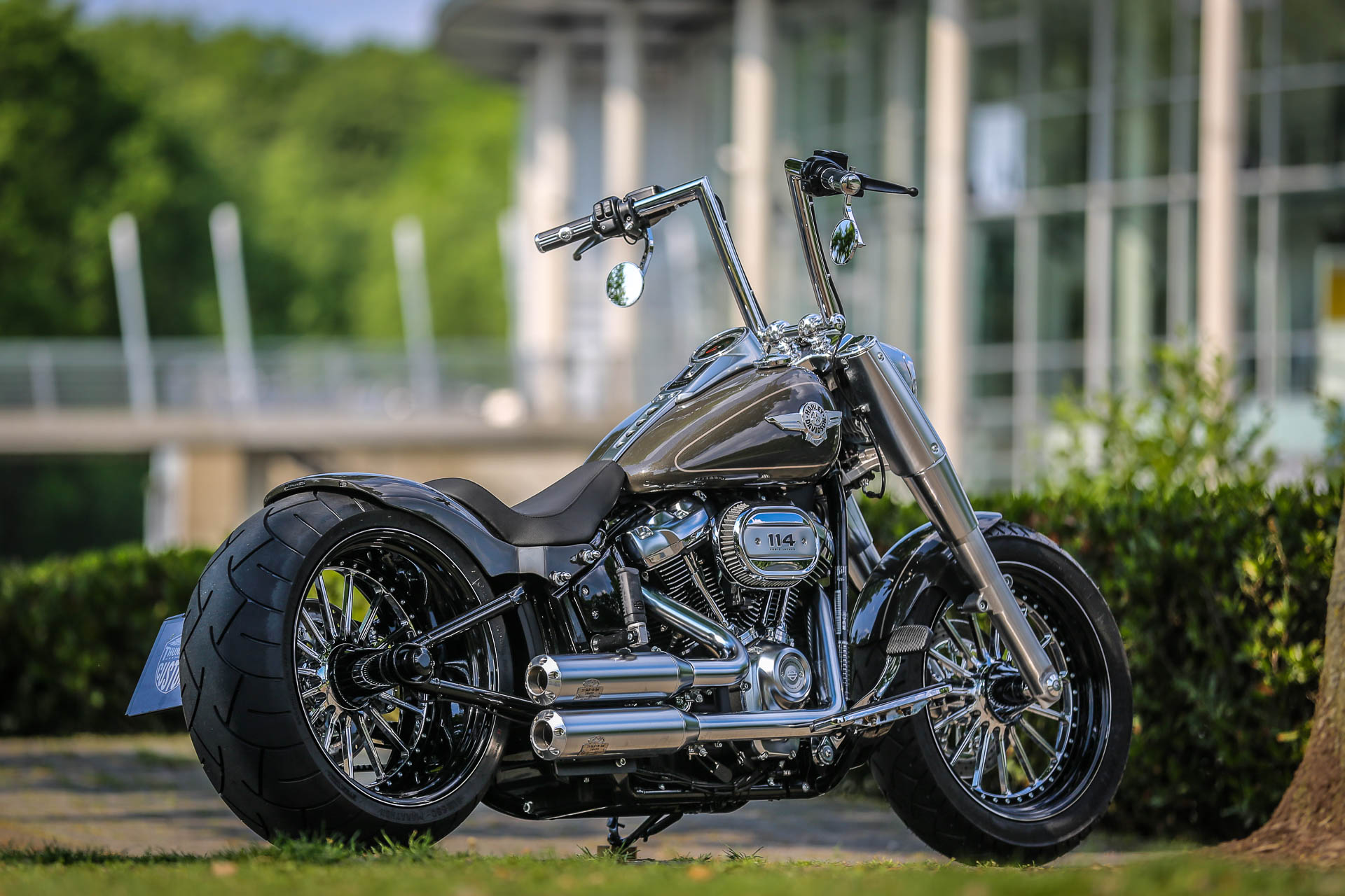 HD fat boy Custom Thunderbike