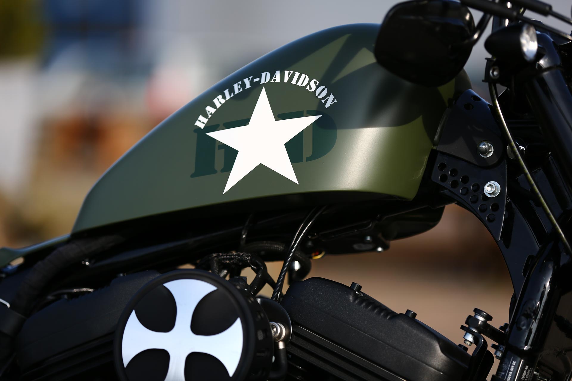 Sportster Bobber Army