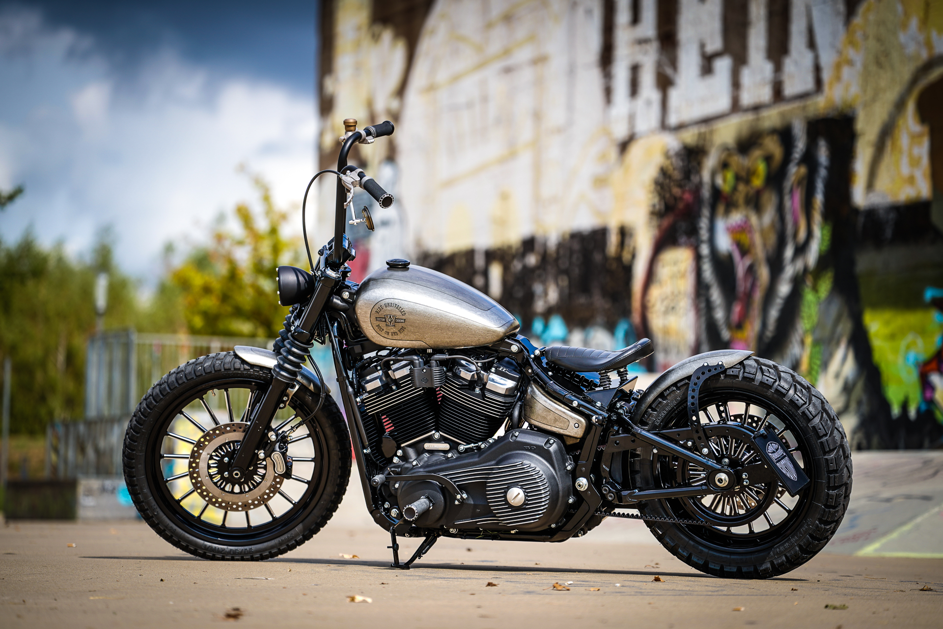 Thunderbike CCE Cross Bob • H-D Street Bob FXBB Custom Motorcycle