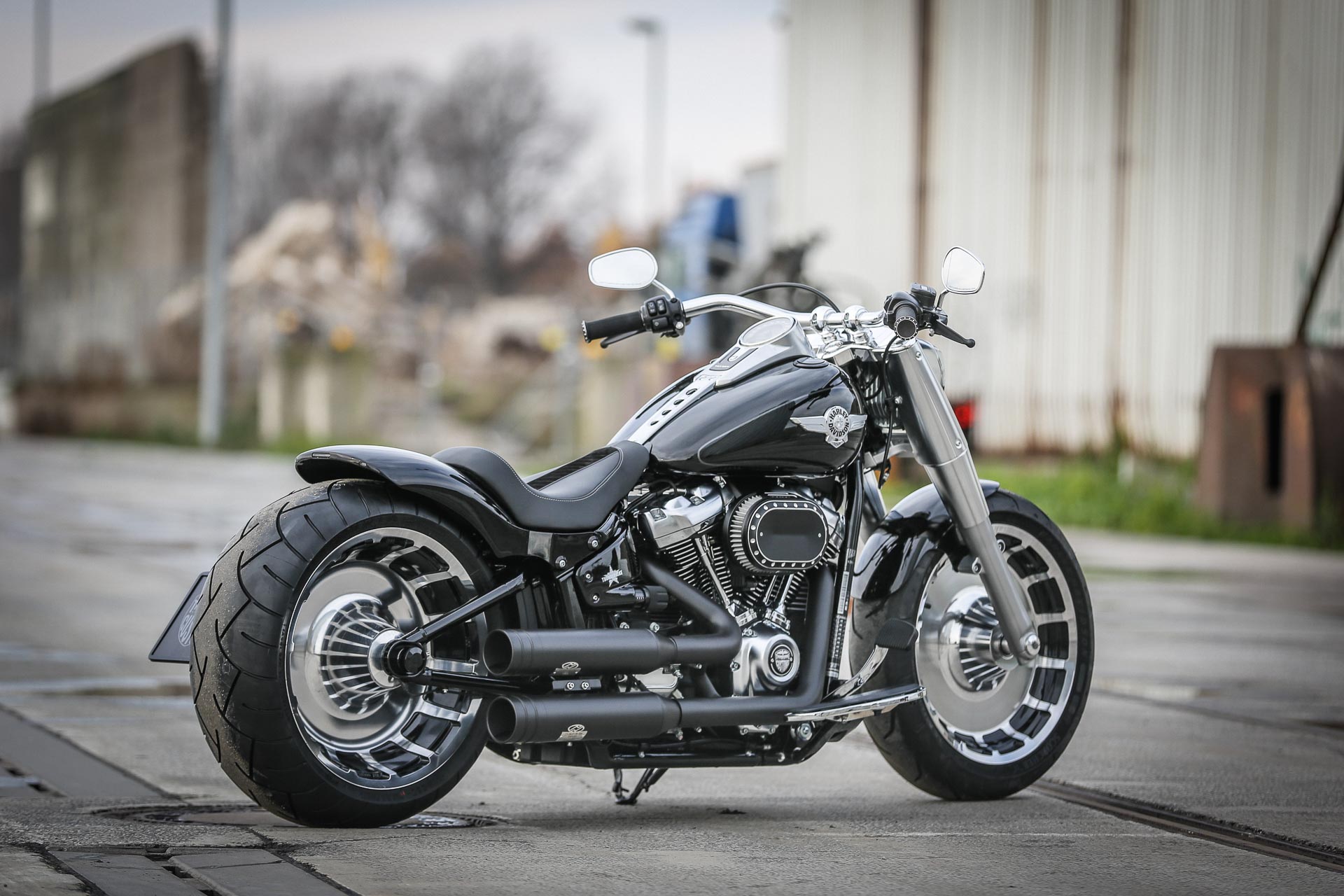 Harley Davidson Softail fat boy Custom