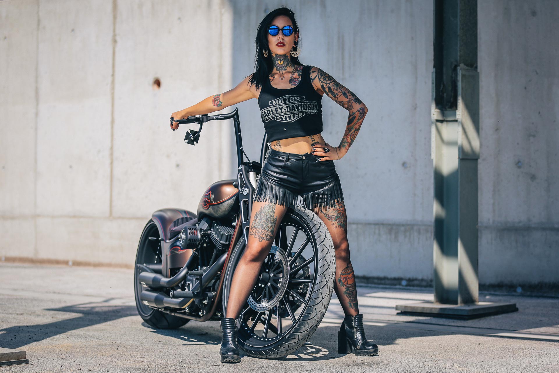 Thunderbike Custom Runner • H-D Softail Slim FLS Custom Motorcycle