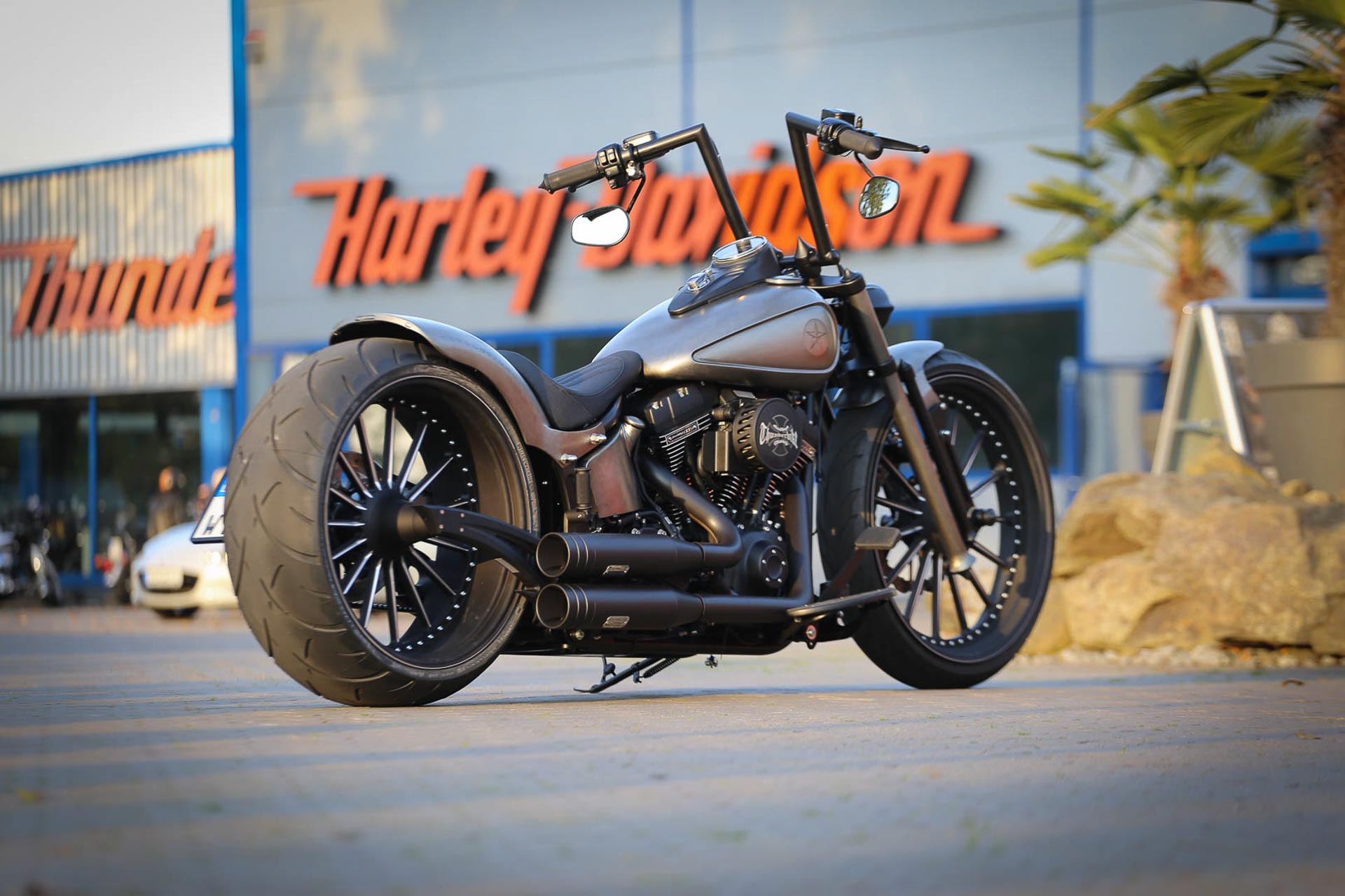 Thunderbike Revolution • H-D Softail Slim FLS Custom Motorcycle