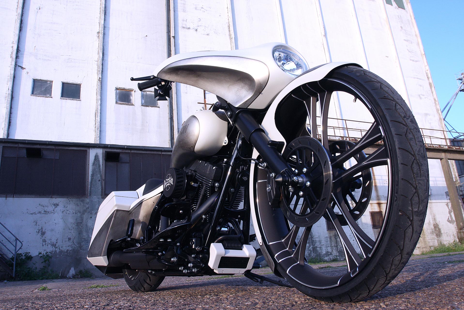 Customized Harley-Davidson Street Glide motorcycles by Thunderbike