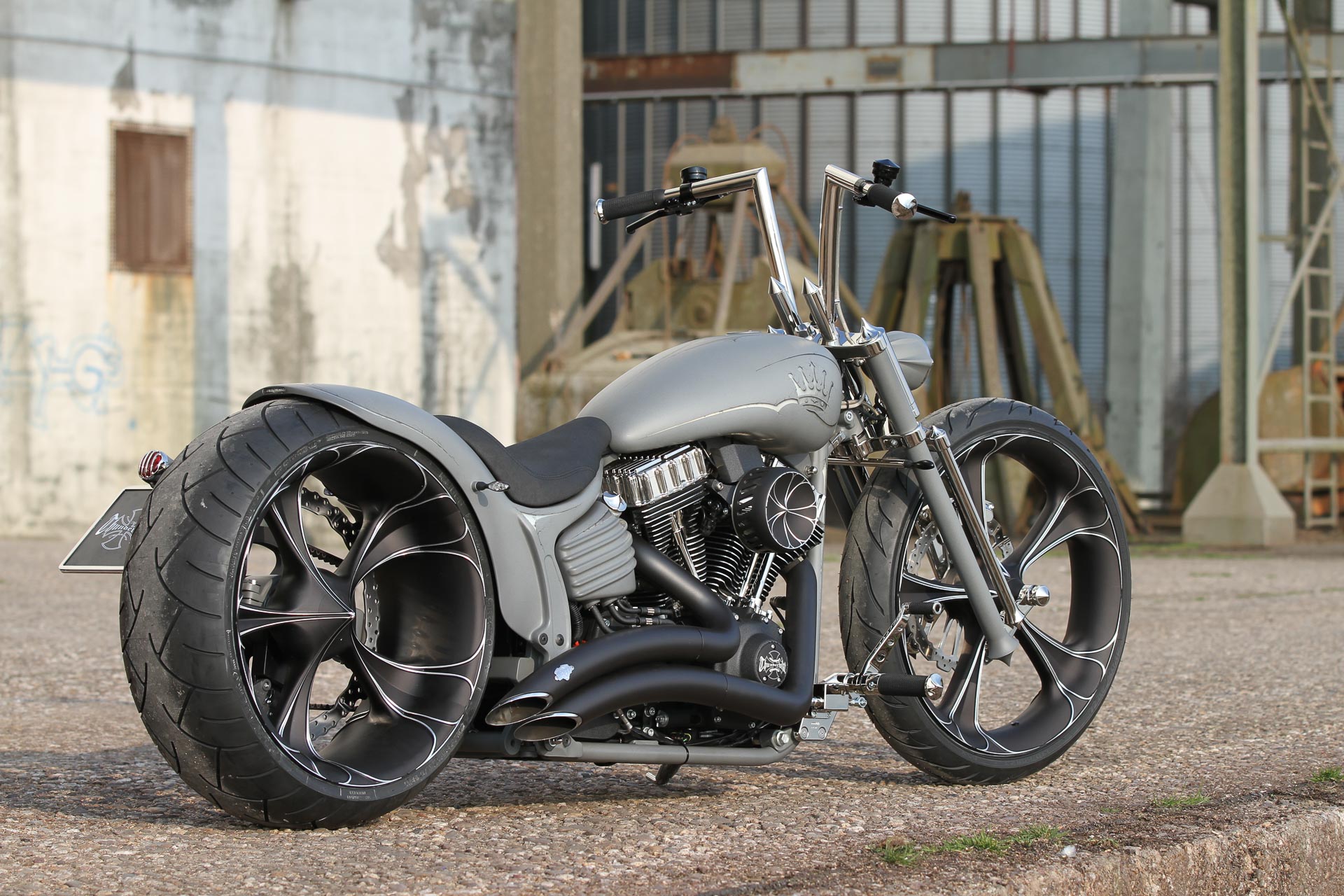 Thunderbike Nickel Rocker • H-D Softail Rocker FXCW/C Custombike