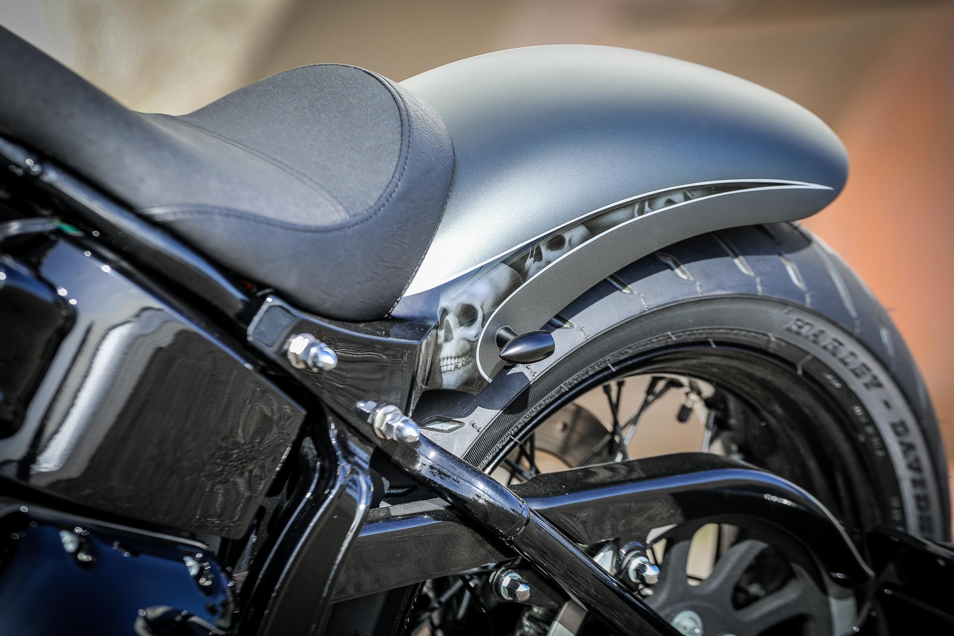 Thunderbike Skull Rocks • H-D Softail Slim FLS Custom Motorcycle