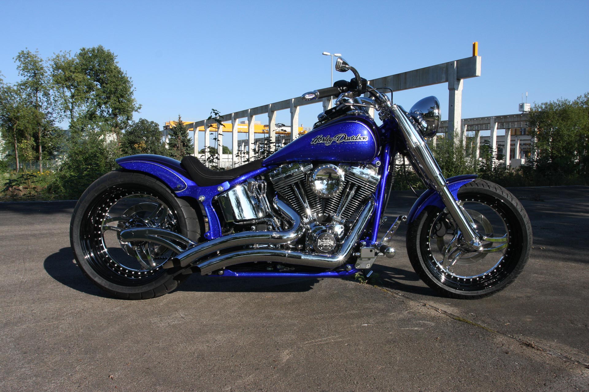 Thunderbike Compact • H-D Fat Boy FLSTF Custom Motorcycle