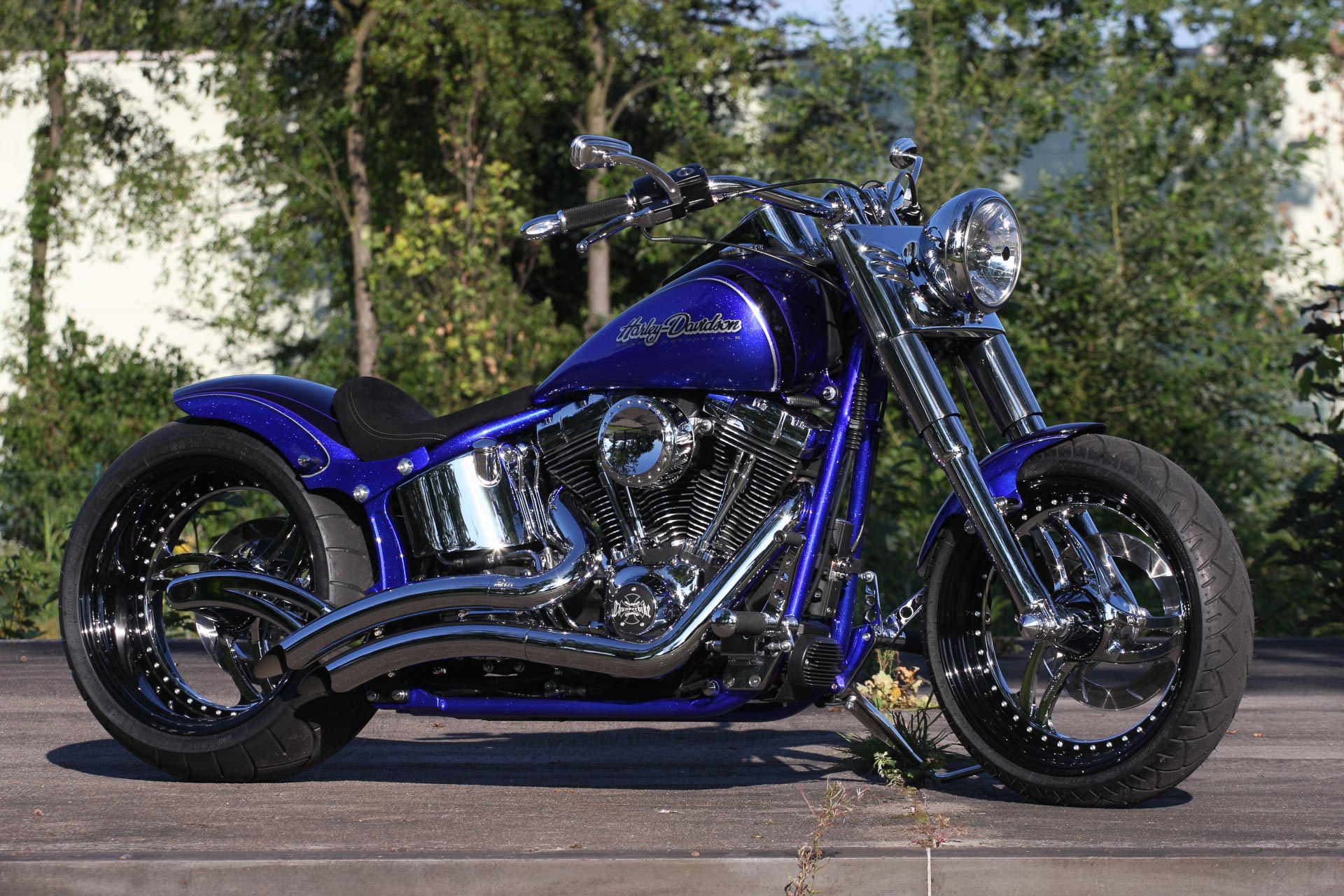 Thunderbike Compact • H-D Fat Boy FLSTF Custom Motorcycle