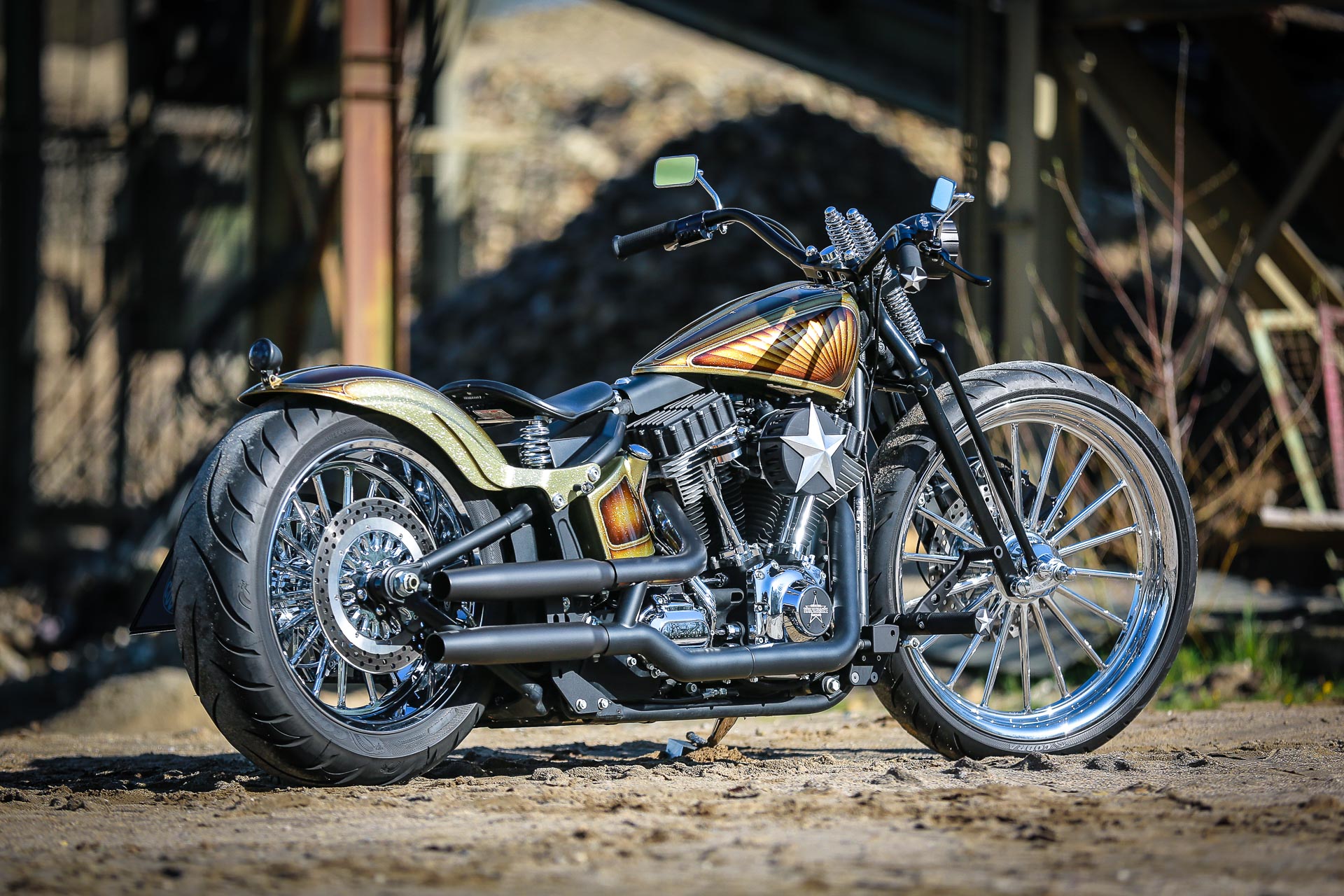 Thunderbike CCE Blackline Beauty • Custombike & Harley-Davidson Gallery