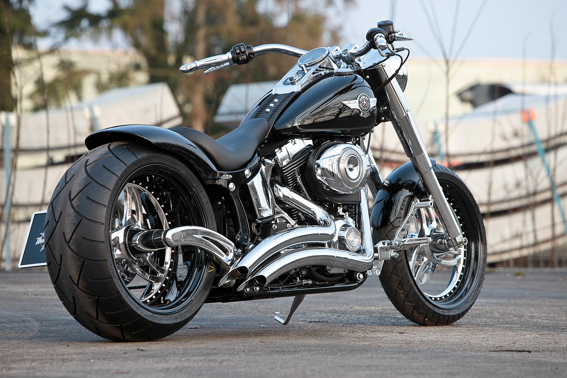 HD fat boy Custom Thunderbike