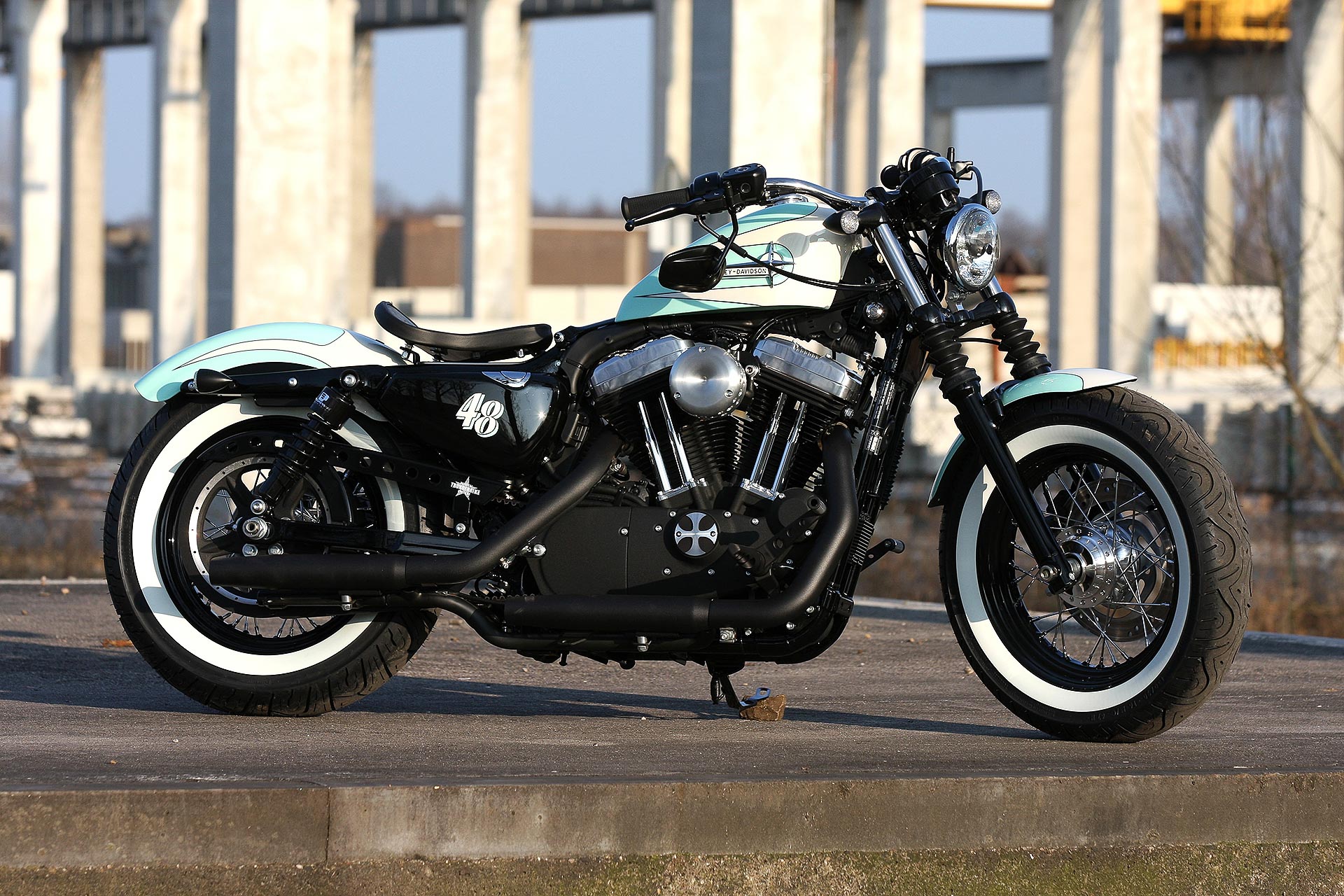 Nineteen forty eight. HD Sportster Forty eight. Харлей Дэвидсон Форти эйдж. Rinehart Sportster Forty-eight. H-D Sportster.