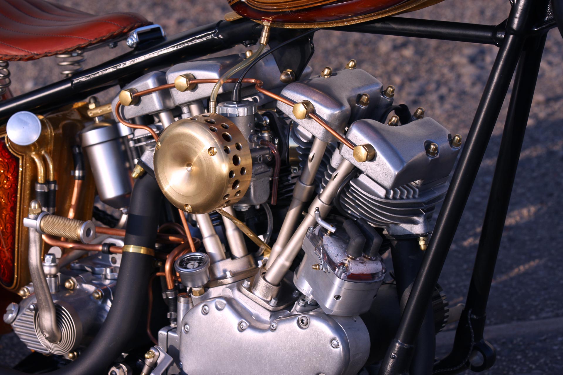 Harley Davidson Panhead engine