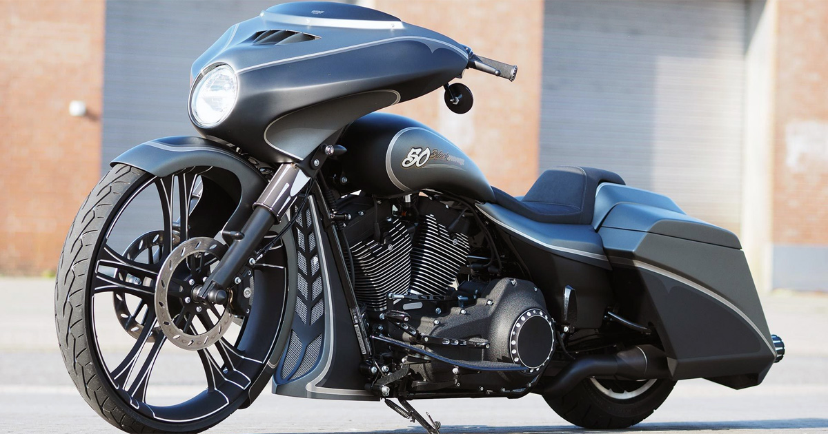 Customized Harley - Davidson Street Glide motorcycles by 