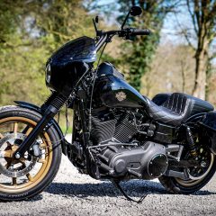 Thunderbike Johnny Black • Custom H-D Dyna Low Rider S FXDLS 110cui