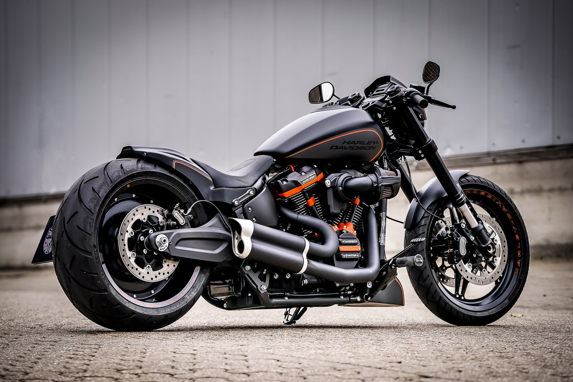 Thunderbike Black Rebel • Harley-Davidson FXDR Custom Motorcycle