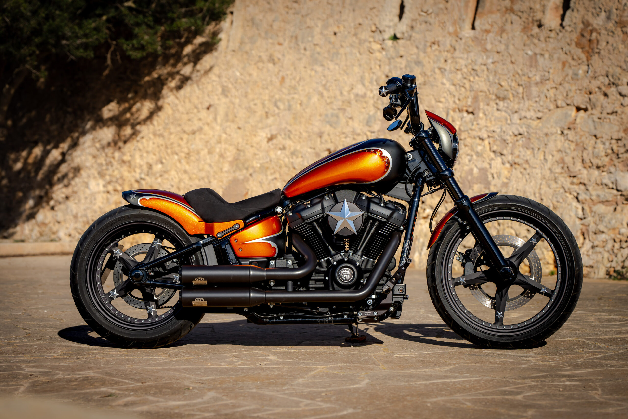 Thunderbike Road Digger • Harley-Davidson Street Bob FXBB Customized