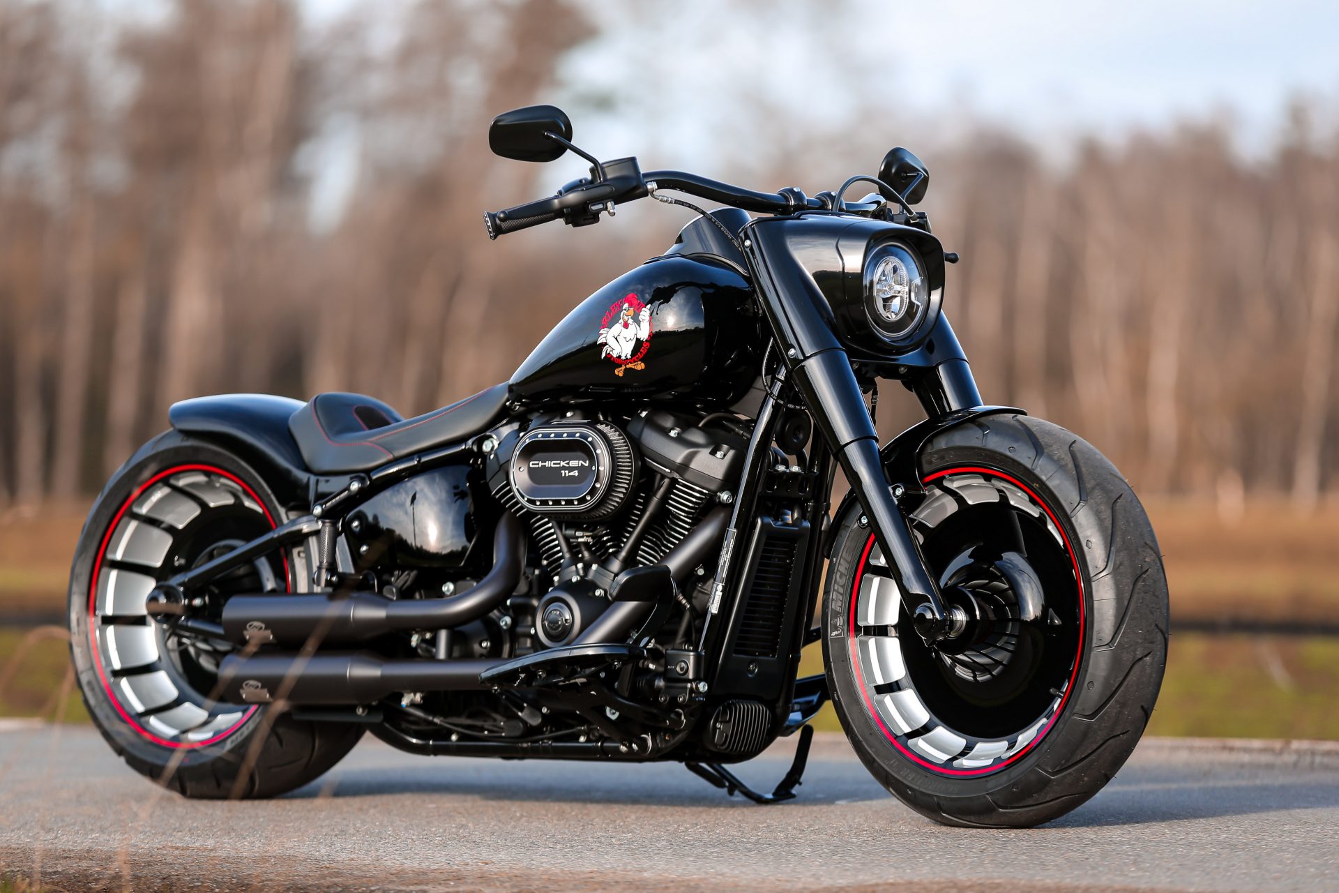Thunderbike Fat Chicken • HarleyDavidson Fat Boy Custom Motorcycle