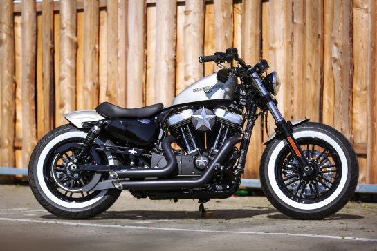Customized Harley Davidson Sportster Forty Eight 48 Xl1200x By Thunderbike