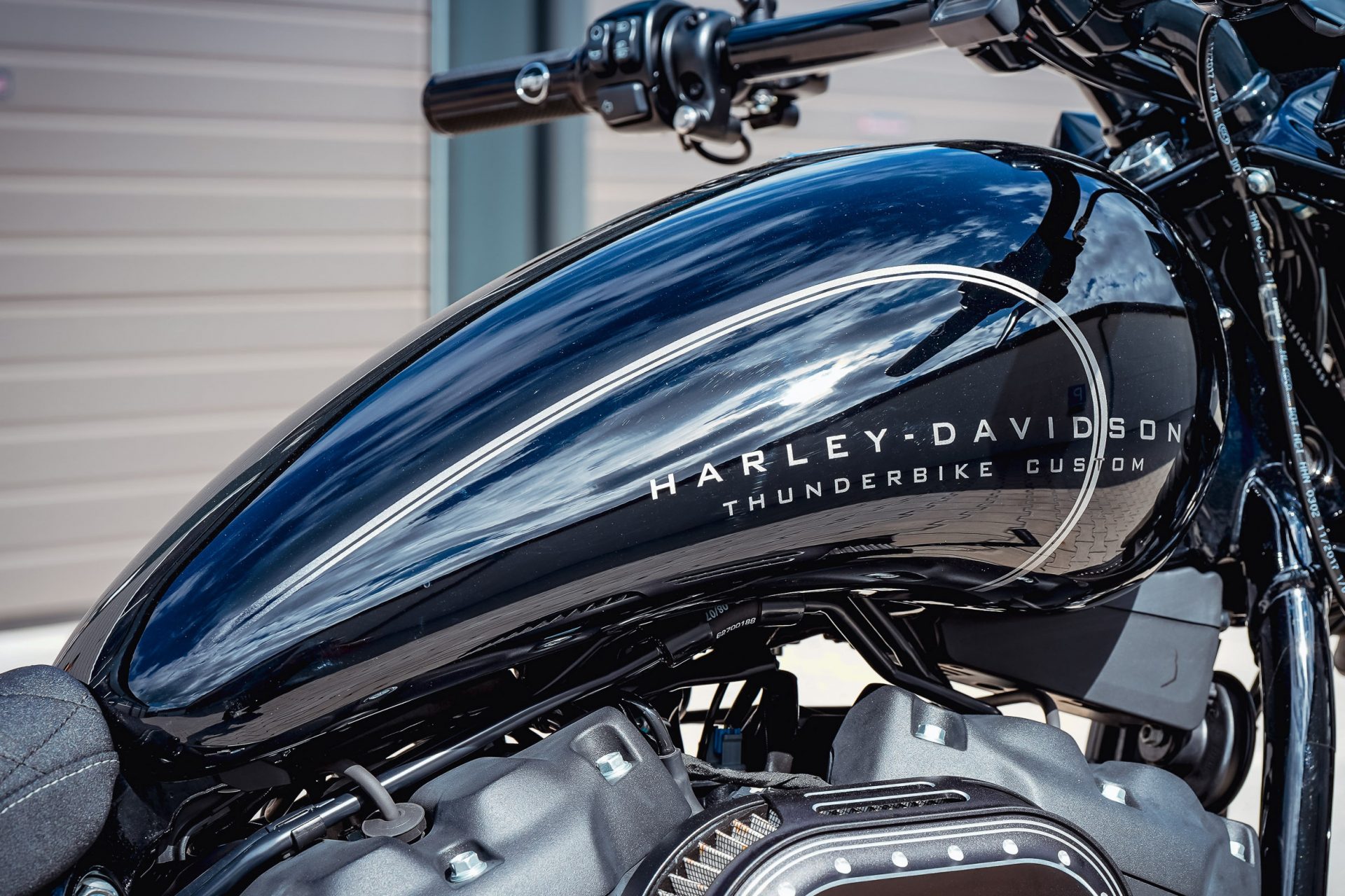 Porte-clés moto Harley davidson Twin Cam aluminium